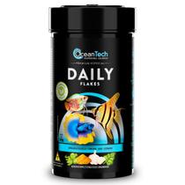 Ração Daily Flakes 20g Ocean Tech para Peixes Ornamentais Pote