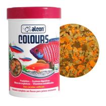 Ração de flocos para peixes Alcon Colours - realça a coloração dos peixes 50g