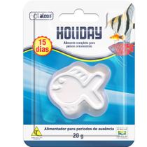 Ração de peixes duração de 15 Dias - Alimento de férias para peixes Holiday Alcon