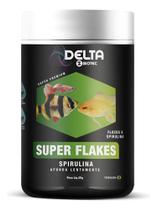 Racao Delta Zbiotec Spirulina Super Flakes 50g