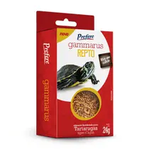 Ração Desidratada Prefere Gammarus Repto para Tartaruga Tigre D'água 24g