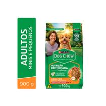 Ração dog chow extra life ad mini/peq carne e arroz 900gr Ração dog chow extra life ad mini/peq carne e arroz 900gr