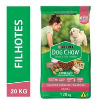 Ração DOG CHOW Extra Life Papita Filhotes Todos os Tamanhos 20kg Ração DOG CHOW Extra Life Papita Filhotes Todos os Tamanhos 20kg