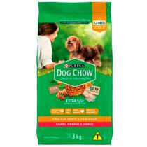 Ração Dog Chow para Cães Adultos de Raças Pequenas Sabor Frango e Arroz 1kg