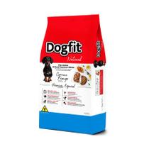 Ração Dogfit Natural para Cães Adultos de Porte Pequeno e Médio Sabor Carne e Frango - 20kg