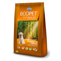 Ração Eco pet Original Cães Adultos Carne e Frango 20kg Ração Eco pet Original Cães Adultos Carne e Frango 20kg