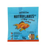 Ração Em Flocos Nutriflakes 12g Comida Peixes Ornamentais