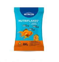 Ração Em Flocos Nutriflakes 500g Comida Peixes Ornamentais