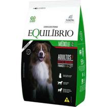 Ração equilíbrio para cães adultos porte médio frango 15kg