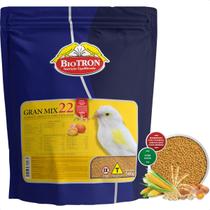 Ração Extrusada Gran Mix 22 1kg Biotron Alimento Para Pássaros Granívoros de Pequeno Porte