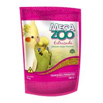 Ração Extrusada Megazoo para Calopsitas e Periquitos (PM-13) - 900 g