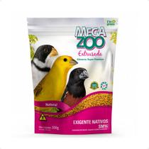 Ração Extrusada P/ Pássaros Nativos E Exóticos 350g Megazoo Ração Extrusada P/ Pássaros Nativos E Exóticos 350g Megazoo