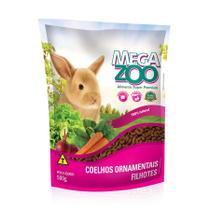 Ração Extrusada para Coelhos Filhotes Megazoo com 500g