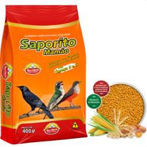 Ração Extrusada Saporito Mamão 400g Biotron Alimento Para Aves e Pássaros Ração Extrusada Saporito Mamão 400g Biotron Alimento Para Aves e Pássaros