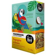 Ração Extrusada Tropical Bird Farinhada Super Premium com Frutas Cristalizadas para Papagaio e Arara - 400 g