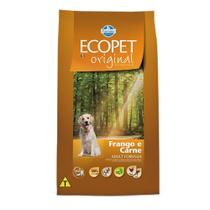 Ração Farmina Ecopet Original Adultos Frango e Carne 15kg Ração Farmina Ecopet Original Adultos Frango e Carne 15kg