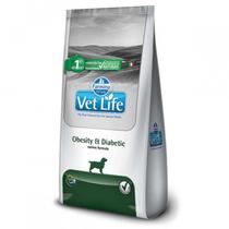 Ração Farmina Vet Life Obesidade e Diabete Para Cães 10,1kg Ração Farmina Vet Life Obesidade e Diabete Para Cães 10,1kg