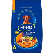 Ração Faro Adulto Raças Pequenas ( Carne,Frango e Vegetais)