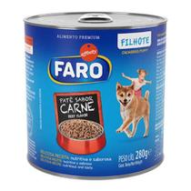 Ração Faro Cães Adultos Carne Lata 280 Gr - Faro