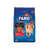 Ração Faro Para Cão Adulto Médio Carne/Fígado/Cereais 15Kg - Granplus