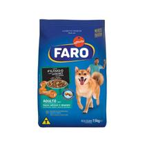 Ração Faro Para Cão Adulto Médio Sabor Frango/Legumes 15Kg - Granplus