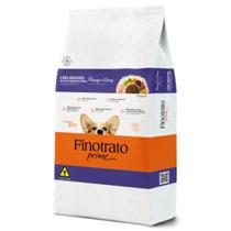 Ração Finotrato Prime Sabor Frango e Arroz para Cães Adultos de Porte Pequeno e Médio 10,1kg