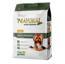 Ração Fórmula Natural Cães Adultos Porte Pequeno/Mini 7kg - Formula Natural