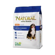 Ração Fórmula Natural Cães Adultos Portes Médio e Grande-15 Kg - Adimax