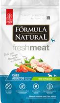 Ração Fórmula Natural Fresh Meat 1kg adultos mini é pequeno