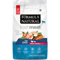 Ração Fórmula Natural Fresh Meat Cães Sênior Médio e Grande 12kg
