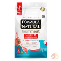 Ração Formula Natural Fresh Meat Sensitive 1kg Cães Adultos Porte Mini e Pequeno Sabor Cordeiro