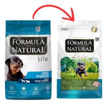 Ração Fórmula Natural Life Cães Filhotes Médio E Grande 15kg Super Premium Sem Transgênicos