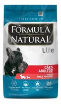 Ração Fórmula Natural Life para cachorro adulto de raça mini e pequena