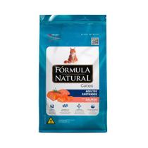 Ração Fórmula Natural para Gatos Adultos Castrados Sabor Salmão 1kg - Formula Natural
