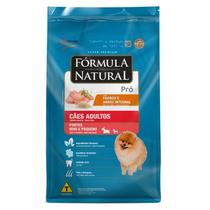 Ração formula natural pró cães adultos porte mini e pequeno 2,5 kg sabor frango e arroz integral