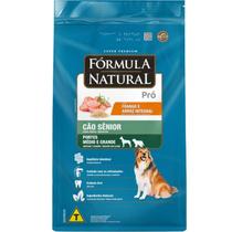 Ração Formula Natural Pró Cão Sênior Porte Médio E Grande 15 kg Sabor Frango e Arroz Integral