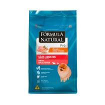 Ração Fórmula Natural Pró para Cães Adultos de Porte Mini e Peq Sabor Frango e Arroz Integral 1kg