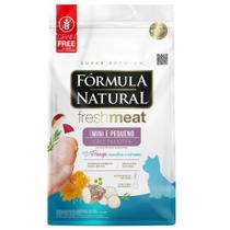 Ração Fórmula Natural Super Premium Fresh Meat para Cães Filhotes de Portes Mini e Pequeno Frango, Mandioca e Cúrcuma 1 kg