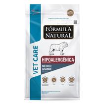 Ração fórmula natural vet care hipoalergênica para cães de porte médio e grande 10,1 kg