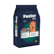 Ração Foster Adultos Raças Pequenas Carne e Arroz 1kg