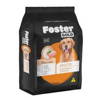 Ração Foster Gold Frango/Arroz Raças Médias Grandes 20Kg
