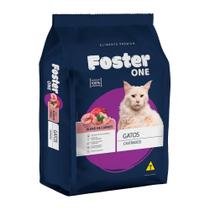 Ração Foster One Blend Gatos Castrados Carne 20kg