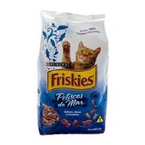 Ração Friskies para Gatos Adultos sabor Peixe e Frutos do Mar 1kg