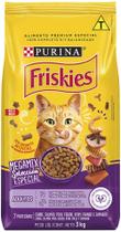 Ração Friskies Purina Seca Para Gatos Adultos E Castrados Megamix 3Kg