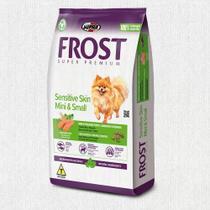 Ração Frost Sensitive Skin Mini e Pequeno Porte Ambientes Internos 10,1kg Supra