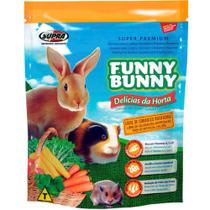 Ração Funny Bunny Delícias da Horta Coelhos, Hamster e Outros Pequenos Roedores 1,8kg