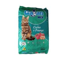 Ração Gatan Mix de Carne Sem Corantes p/ Gatos Adultos 20Kg - Special Dog