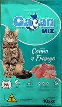 Ração Gatan Mix Para Gatos Adultos Sabor Carne E Frango 10,1kg