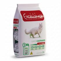 Ração Gatos Excellence 3Kg Carne Adultos Nutrição Completa