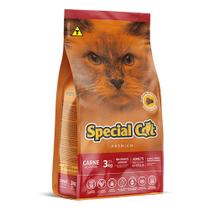 Ração Gatos Special Cat Adultos Carne 3kg
